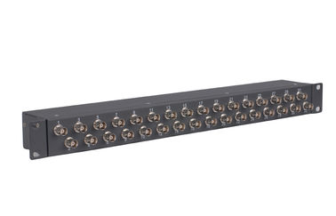 Network Audio Video Patch Panel for Convert Coaxial Cable to DB15 Cable Management System