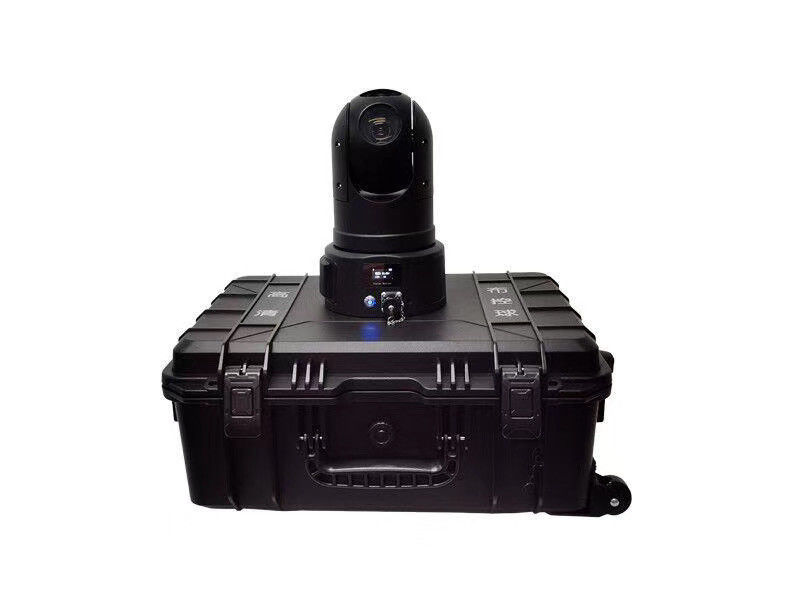 1539-IP Portable PTZ Cameras 80m IR Distance 4G Transimission Internal Wifi And Intercom