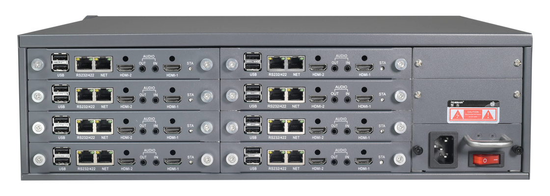 PM70MB2-00-16H IP Video Matrix Switcher, with 16CH Output, modular chassis, HDMI, video over ip,Video Wall Management