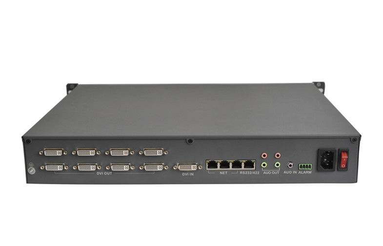 ONVIF IP Camera Decoding IP Video Matrix System High Definition 8 Channel DVI-I Output